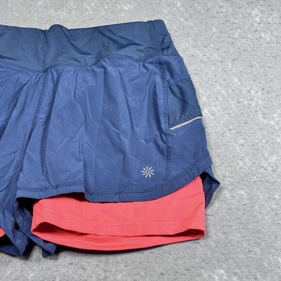 Athleta  Shorts Womens S Ready Set Go 2 in 1 Running Elastic Waist Athleisure - Picture 3 of 15